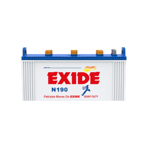 Exide N190 Plus Battery – 145Ah